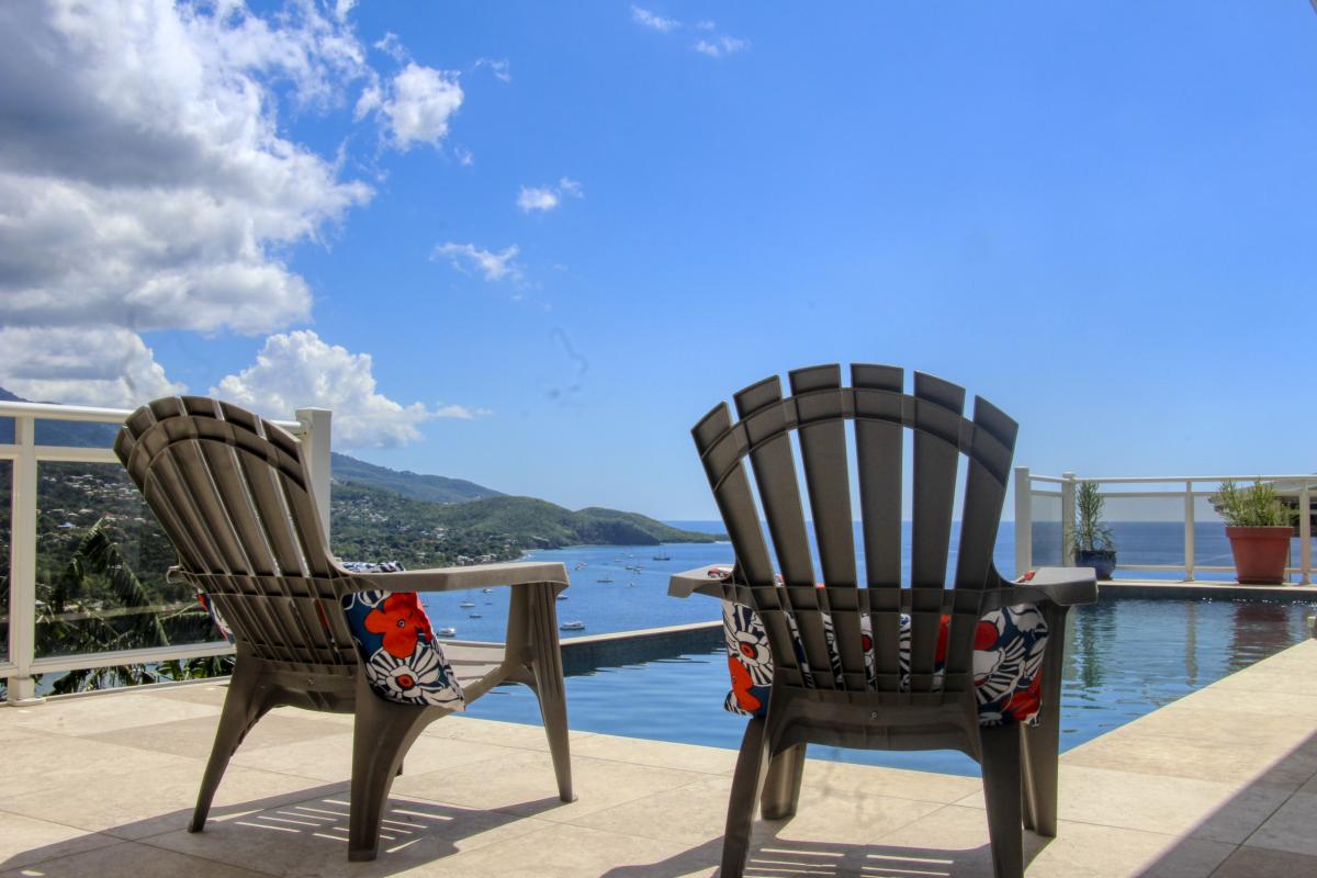 30.Location Villa piscine vue mer Bouillante Guadeloupe_Piscine Vue mer